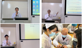 综合科（医疗保健病区）联合消化内科党支部到桂林旅游学院开展健康知识宣讲和义诊活动