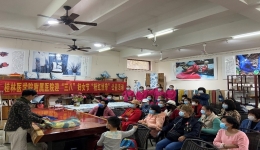 桂林医学院附属医院乳腺甲状腺外科举行青年文明号活动暨迎“三八”妇女节“粉红丝带”公益活动
