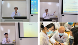 综合科（医疗保健病区）联合消化内科党支部到桂林旅游学院开展健康知识宣讲和义诊活动