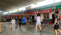 麻醉科、手术室与桂林市人民医院麻醉科举行气排球友谊赛