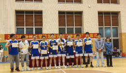 我院篮球队在桂林医学院“梦篮杯”篮球比赛中勇夺第一名！