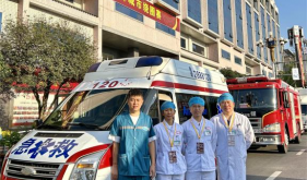 桂医附院医疗保障助力2023环广西公路自行车世巡赛