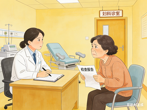 绝经7年又出血，一查竟是5厘米宫颈肿瘤！肿瘤这么大医生为什么不手术？